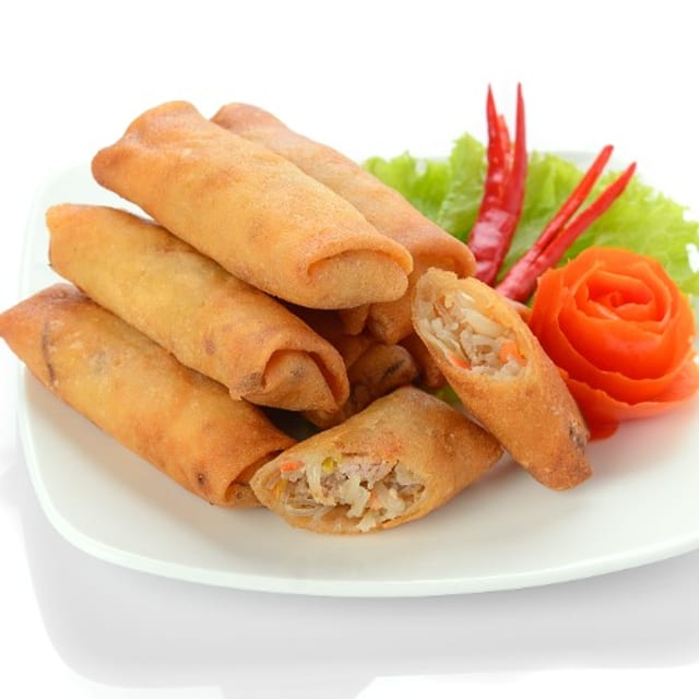 Philly Steak Egg Roll.