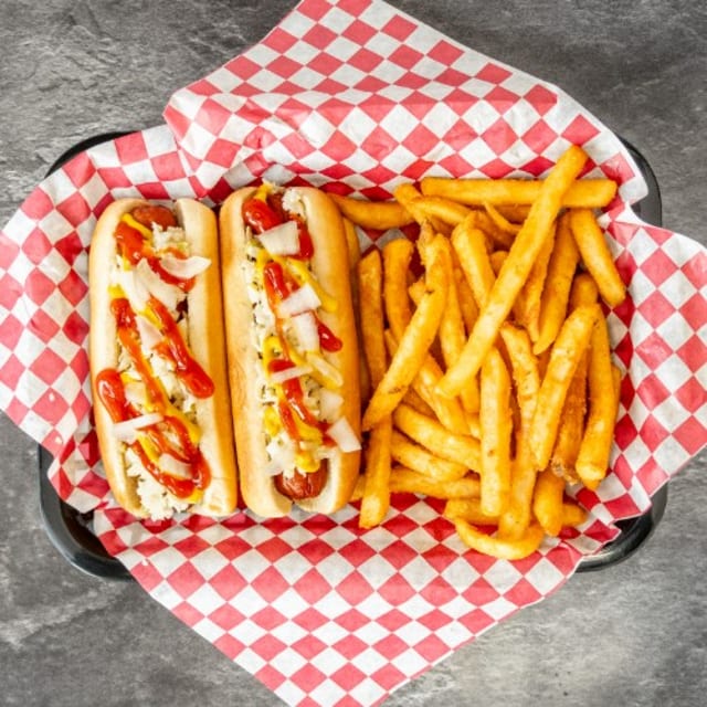 Double Hot Dog Combo.