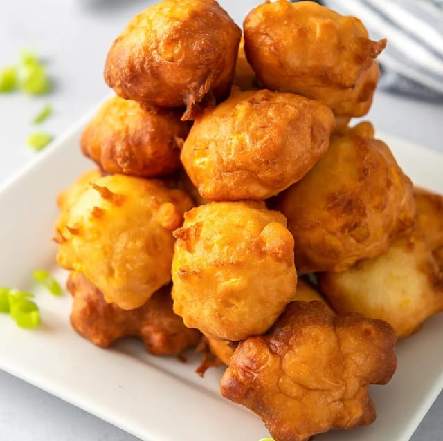 Corn Fritter.