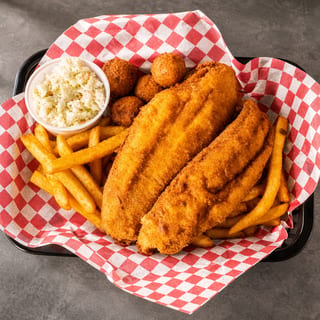 Flounder (3pc) Fish Plate