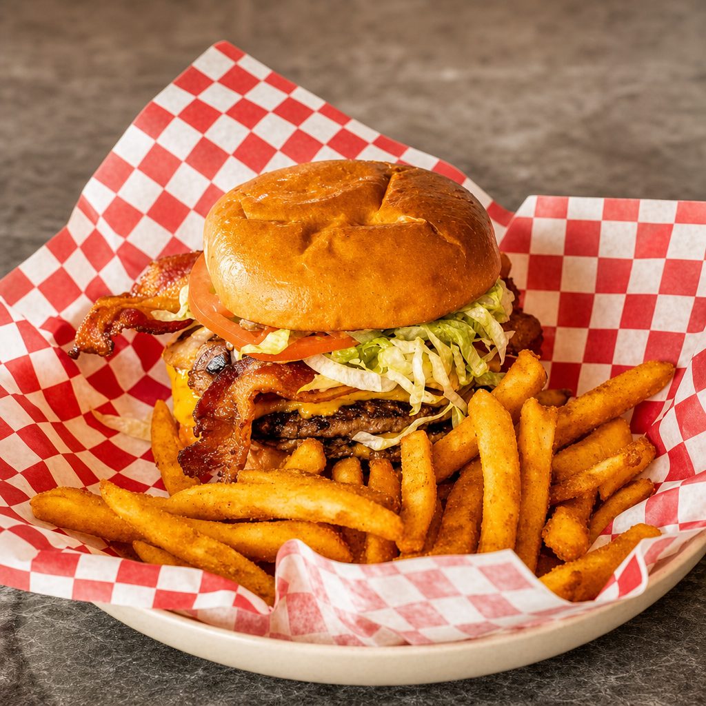 Double Hamburger.