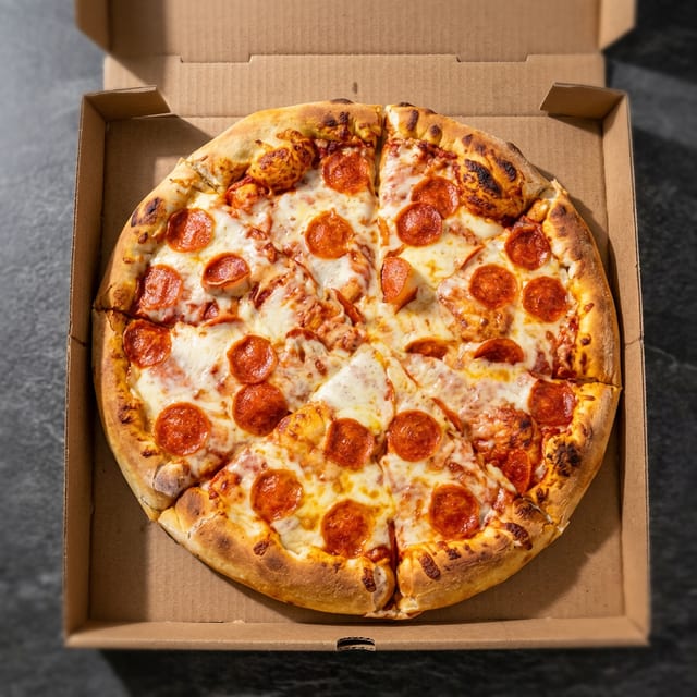 1 Topping Pizza.