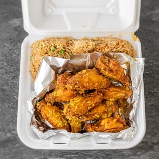 Chicken Wings (10) pc with Fried Rice