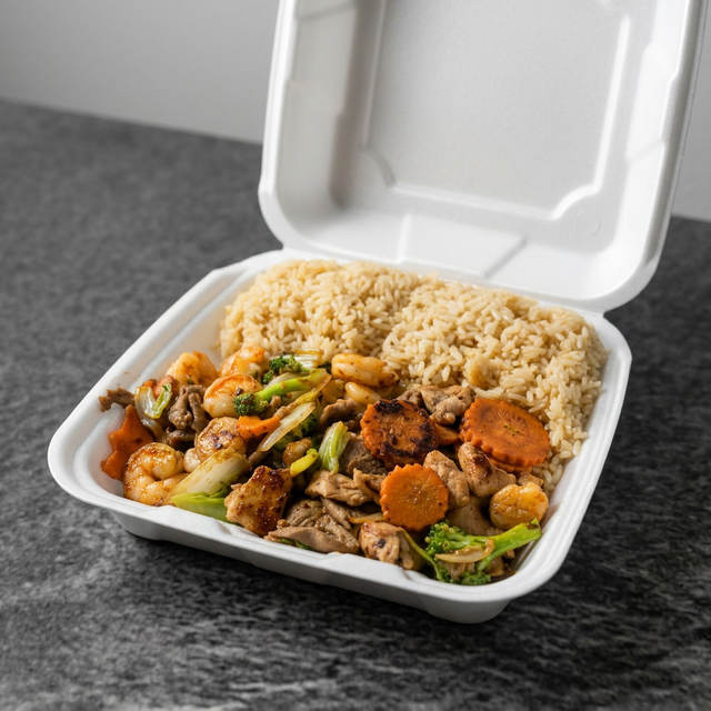 House Hibachi Plate.